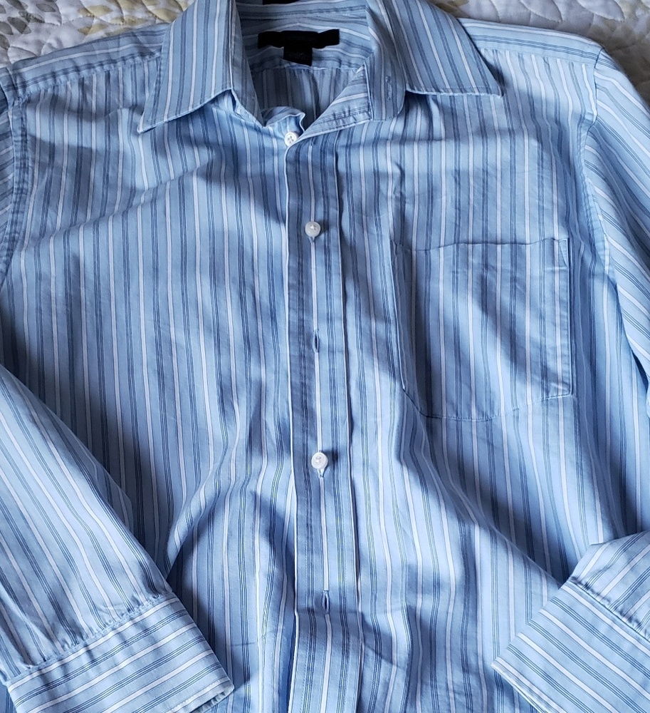 Long sleeve button up.